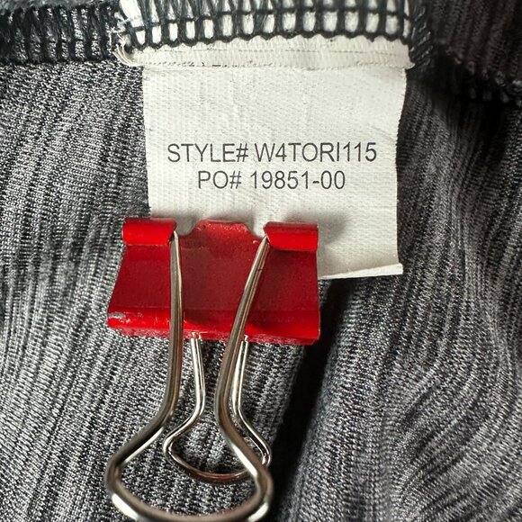 Prana Pants Womens Small Gray Crop Compression Stretch  Ankle Detail Pull On - Picture 5 of 7